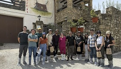 Foto de T�cnicos de Chile y Colombia visitan Andaluc�a para conocer la Escuela de Pastores