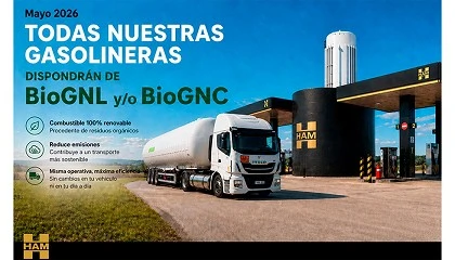 Foto de Grupo HAM dispondr� de BioGNL y/o BioGNC en toda su red de estaciones de servicio durante mayo