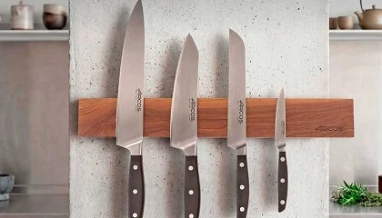 Foto de Arcos presenta sus nuevos soportes magnéticos para cuchillos