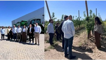 Foto de El proyecto Agrosocial Plus explora v�as de colaboraci�n con John Deere Ib�rica