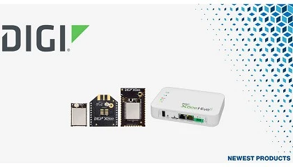 Foto de Mouser incorpora los m�dulos Digi XBee Wi-SUN y routers Hive para redes malladas interoperables