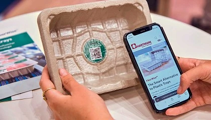 Foto de Hartmann presentar� en interpack bandejas de fibra para prote�na fresca como alternativa al pl�stico