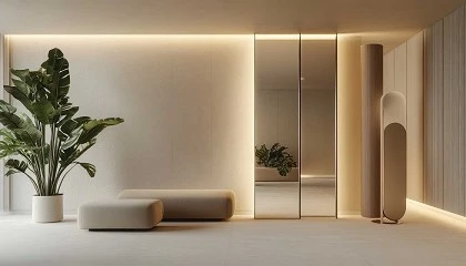 Foto de Rehau Interior Solutions impulsa el dise�o interior con Rauvisio crystal mirror: la evoluci�n del espejo en superficies polim�ricas avanzadas