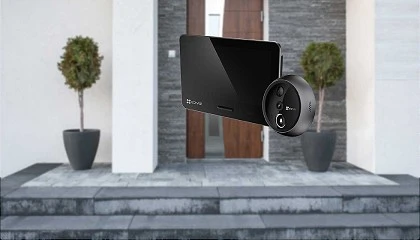 Foto de Ezviz presenta EPA, la mirilla inteligente con 4K de resoluci�n y reconocimiento facial por IA