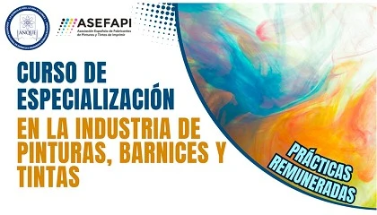 Foto de ANQUE y Asefapi anuncian la segunda edición del curso de especialización en barnices y tintas