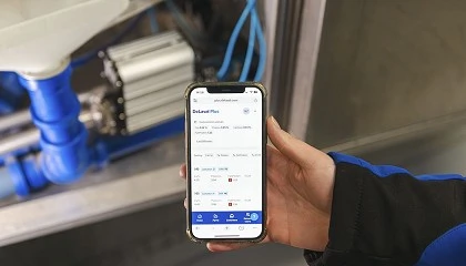 Foto de DeLaval VMS™ V300 permite consultar la composición de la leche en cada ordeño
