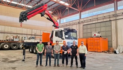 Foto de Gr�as Lozano incorpora una Palfinger PK 48.002 TEC 7 para ampliar sus soluciones de elevaci�n
