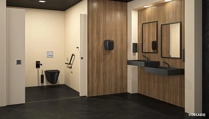 Foto de Delabie apuesta por la accesibilidad de diseño con su gama Be-Line