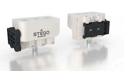 Foto de Sensor de Corriente Trifásico ESS 076 con IO-Link de STEGO: monitorización energética avanzada 3 en 1