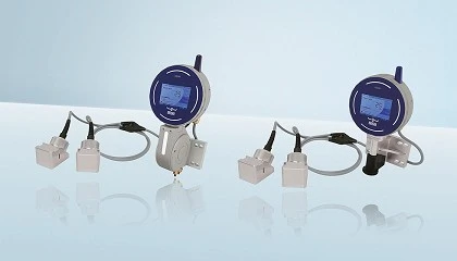 Foto de Nuevo caudal�metro ultras�nico clamp-on ClampSonic 4 de WIKA para la medici�n sin contacto de l�quidos de proceso