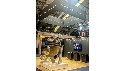 Foto de El stand de Volvo Penta en Navalia acumula dos jornadas de afluencia sostenida