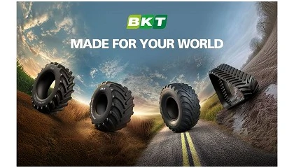 Foto de BKT apresenta pneus para agricultura de alta performance na Agritechnica Asia