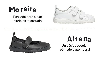 Foto de GSD incorpora el calzado barefoot en sus colegios junto a Zapato Feroz