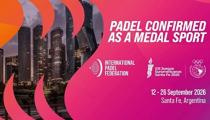 Foto de El p�del ser� deporte oficial en los Juegos Suramericanos 2026