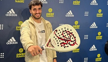 Foto de Ale Galán revoluciona la Flagship de Padel Nuestro con la nueva Adidas Metalbone Reserve