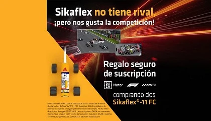 Foto de Sika pone en marcha una campa�a promocional vinculada al mundo del motor para impulsar Sikaflex-11 FC Purform