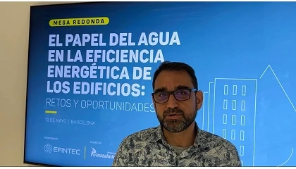 Foto de Enric Mart�n (ACO): �La reutilizaci�n del agua debe empezar dentro del propio edificio�