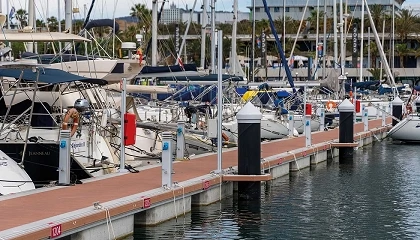 Foto de El Port Ol�mpic de Barcelona culmina la renovaci�n de los pantalanes