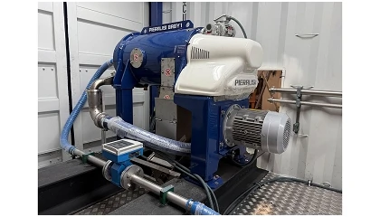 Foto de Pieralisi lanza una planta compacta y transportable para optimizar la deshidrataci�n de fangos