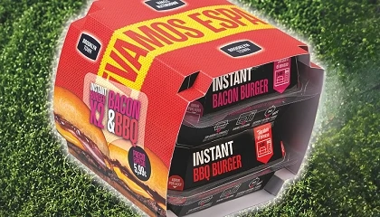 Foto de Una hamburguesa con aire futbolero para el verano