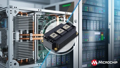 Foto de Microchip presenta sus m�dulos de potencia HV‑D3 mSiC de 3,3 kV