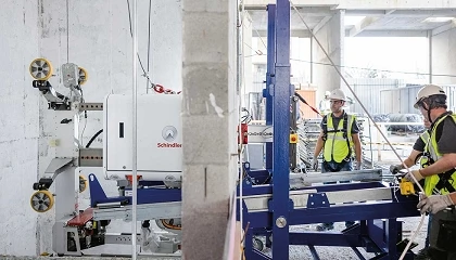 Foto de Schindler amplía su flota de robots de instalación de ascensores
