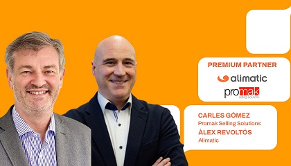 Carles Gómez (Promak Selling Solutions) y Àlex Revoltós (Alimatic)