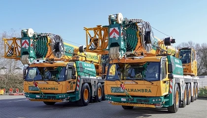 Foto de Gr�as Alhambra incorpora nuevas gr�as Grove GMK5120L en Smopyc 2026