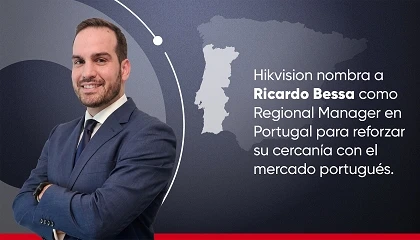 Foto de Hikvision refuerza su estructura en Portugal con el nombramiento de Ricardo Bessa como Regional Manager