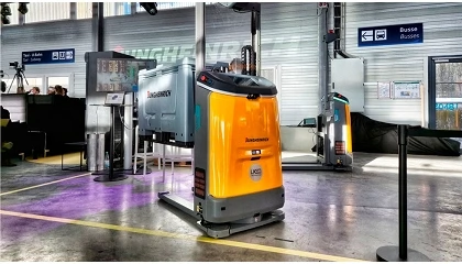 Foto de Jungheinrich amplía su oferta de automatización con el robot móvil EAC 212a para aplicaciones de gran altura