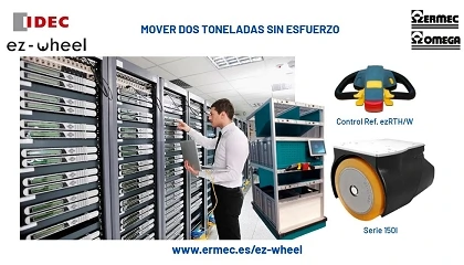 Foto de ERMEC impulsa la movilidad industrial con las soluciones EZ-WHEEL de IDEC para el manejo de cargas de hasta dos toneladas