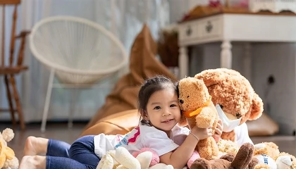 Foto de Peluches, elementos de apego para estabelecer vínculos emocionales
