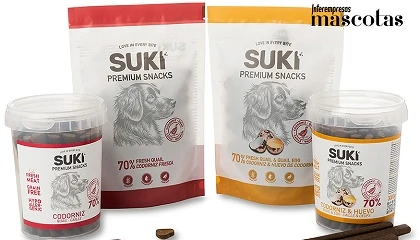 Foto de Suki presenta una nueva alimentación premium para perros y gatos