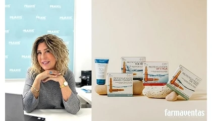 Foto de Marga Lorente, directora general de Laboratorios Praxis