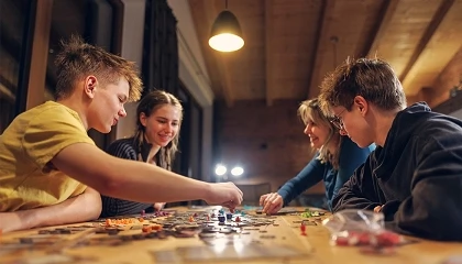 Foto de Los juegos de mesa fomentan la socialización