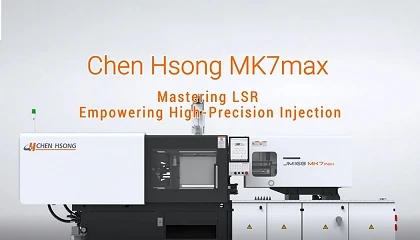 Foto de Chen Hsong muestra una soluci�n para optimizar el moldeo LSR de dos colores