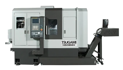 Foto de Tsugami HS38MH-5AX, el torno multitarea de cabezal m�vil
