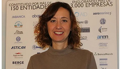 Raquel Ibares, directora general del Clúster Marítimo Español (CME)