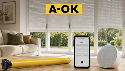 Foto de AM45 Plus Block WiFi: seguridad, conectividad e integraci�n en un �nico motor tubular