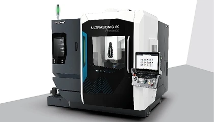 Foto de DMG MORI presenta la Ultrasonic 80 Precision para el mecanizado integrado de fresado y rectificado por ultrasonidos
