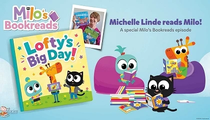 Foto de La escritora Michelle Linde pone voz al bookread ‘Milo: Lofty’s Big Day’