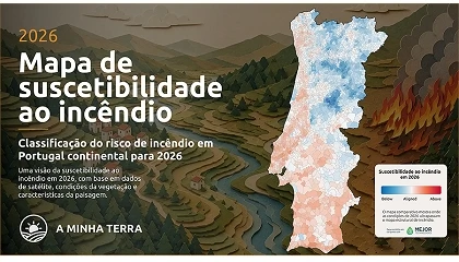 Foto de H� um novo mapa de sat�lite de suscetibilidade aos inc�ndios