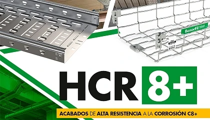 Foto de Basor Electric re�ne sus soluciones HCR8+ en un nuevo folleto especializado para entornos de alta corrosi�n