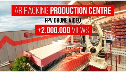 Foto de Los vídeos de la fábrica automatizada de AR Racking superan los dos millones de visualizaciones en YouTube