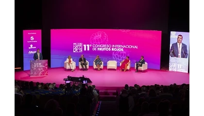 Foto de Unidad, innovaci�n y sostenibilidad centran la primera jornada del XI Congreso Internacional de Frutos Rojos