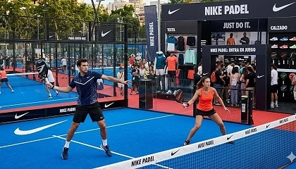 Foto de Nike apuesta, por fin, por el p�del. Y va con todo...