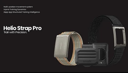 Foto de Amazfit eleva el seguimiento del entrenamiento h�brido con la Helio Strap Pro