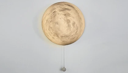 Foto de Franck Genser presenta Moonlight: una luminaria mural escultórica inspirada en las fases lunares