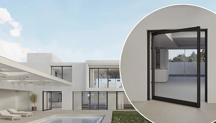 Foto de Axira de GEZE: el primer sistema de automatismo para puertas pivotantes seg�n EN 16005
