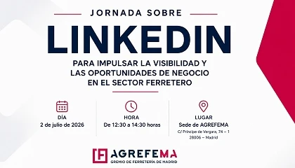 Photo de Agrefema organiza una jornada sobre LinkedIn para impulsar el sector ferretero
